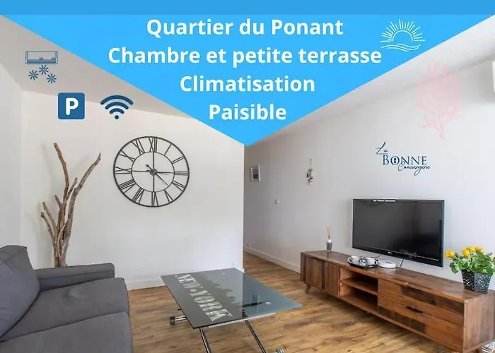 Apartman Le Corail * T2 * Clim Reversible * Ponant * Renove * Lumineux La Grande-Motte