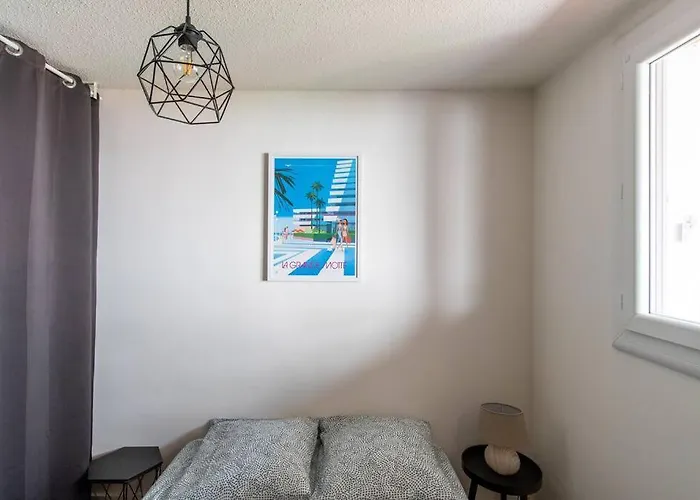 Apartman Le Corail * T2 * Clim Reversible * Ponant * Renove * Lumineux La Grande-Motte